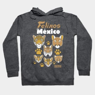 Felinos de México Hoodie